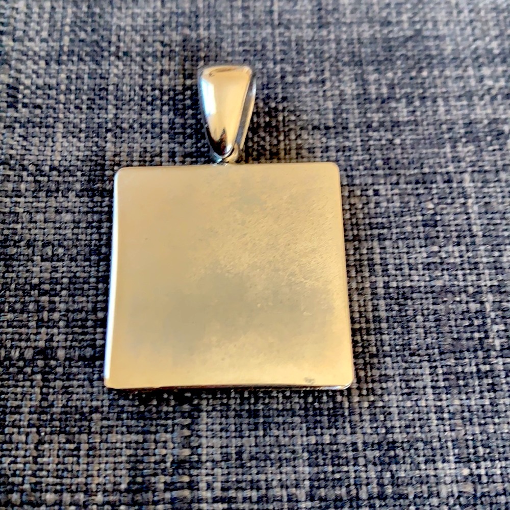 Abalone sterling silver pendant - Picture 2 of 3